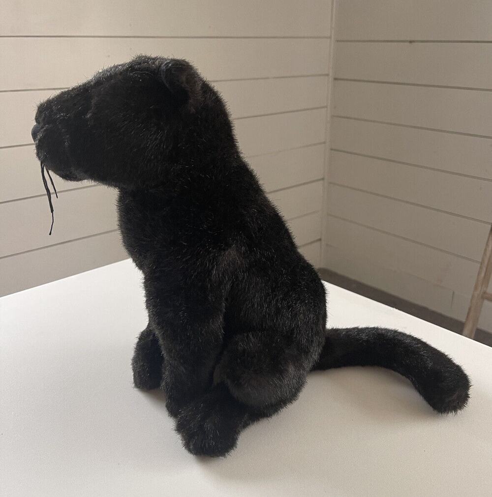 Gund Plush Brox Black Panther Cat Jaguar Discontinued Rare Find